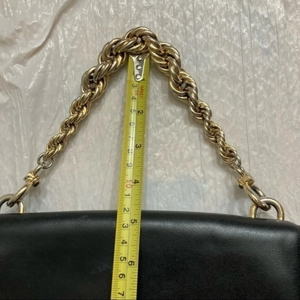 Michael kors black leather shoulder bag “cool”